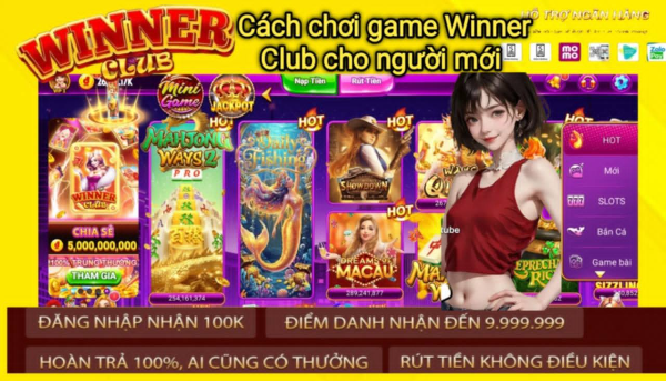 Khám phá cách chơi game Winner Club cho người mới với hướng dẫn chi tiết, dễ hiểu giúp bạn nhanh chóng làm quen với nền tảng.